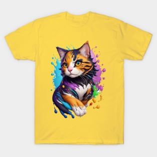 Gatito Art T-Shirt